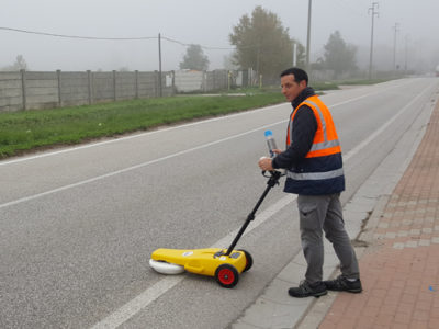 Mappatura sottoservizi con georadar - Localizzazione servizi - Bizzotto Alberto Castelfranco Veneto